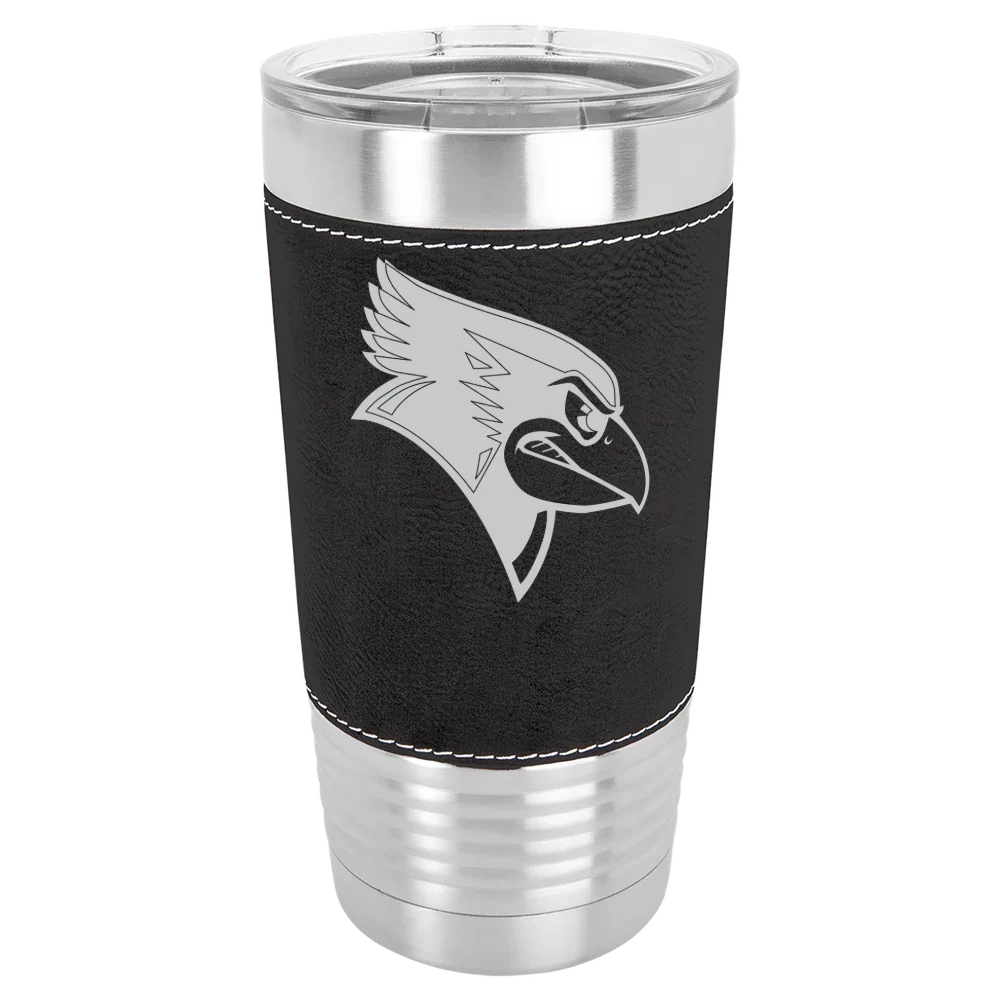 Illinois State University Polar Camel 20 oz. Leatherette Grip Tumbler with Standard Lid