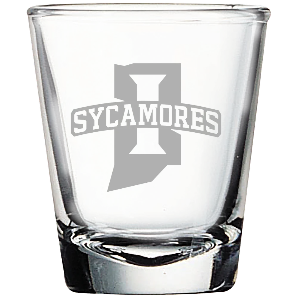 Indiana State University Polar Camel 1.7 oz. Shot Glass