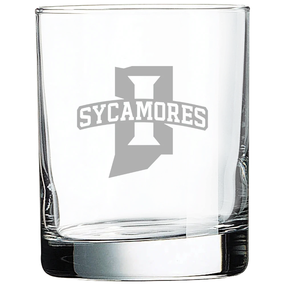 Indiana State University Polar Camel 10 1/2 oz. On The Rocks Glass