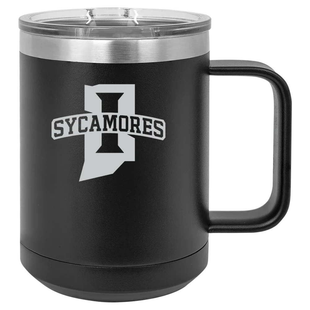 Indiana State University Polar Camel 15 oz. Mug with Slider Lid