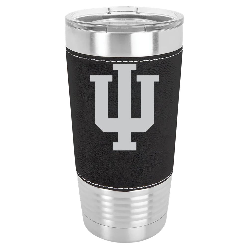 Indiana University, Bloomington Polar Camel 20 oz. Leatherette Grip Tumbler with Standard Lid