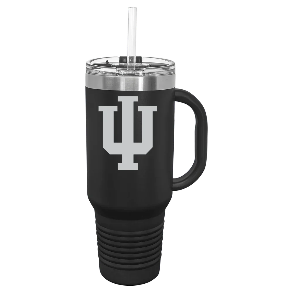 Indiana University, Bloomington Polar Camel 40 oz. Travel Mug with Snap Lid & Straw