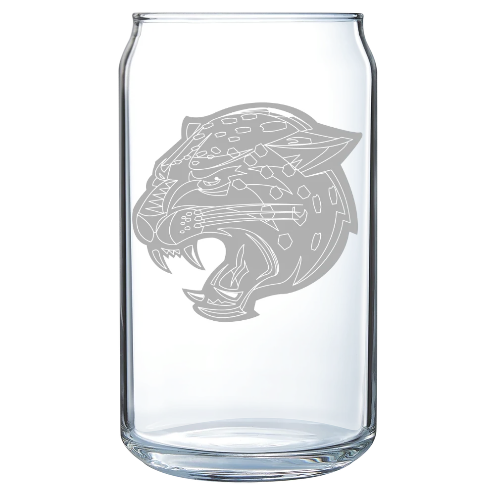 Indiana University Indianapolis Polar Camel 16 oz. Can Glass
