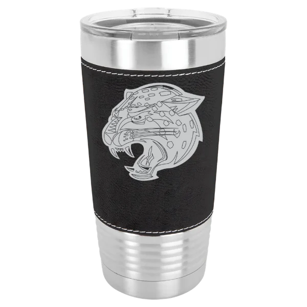 Indiana University Indianapolis Polar Camel 20 oz. Leatherette Grip Tumbler with Standard Lid