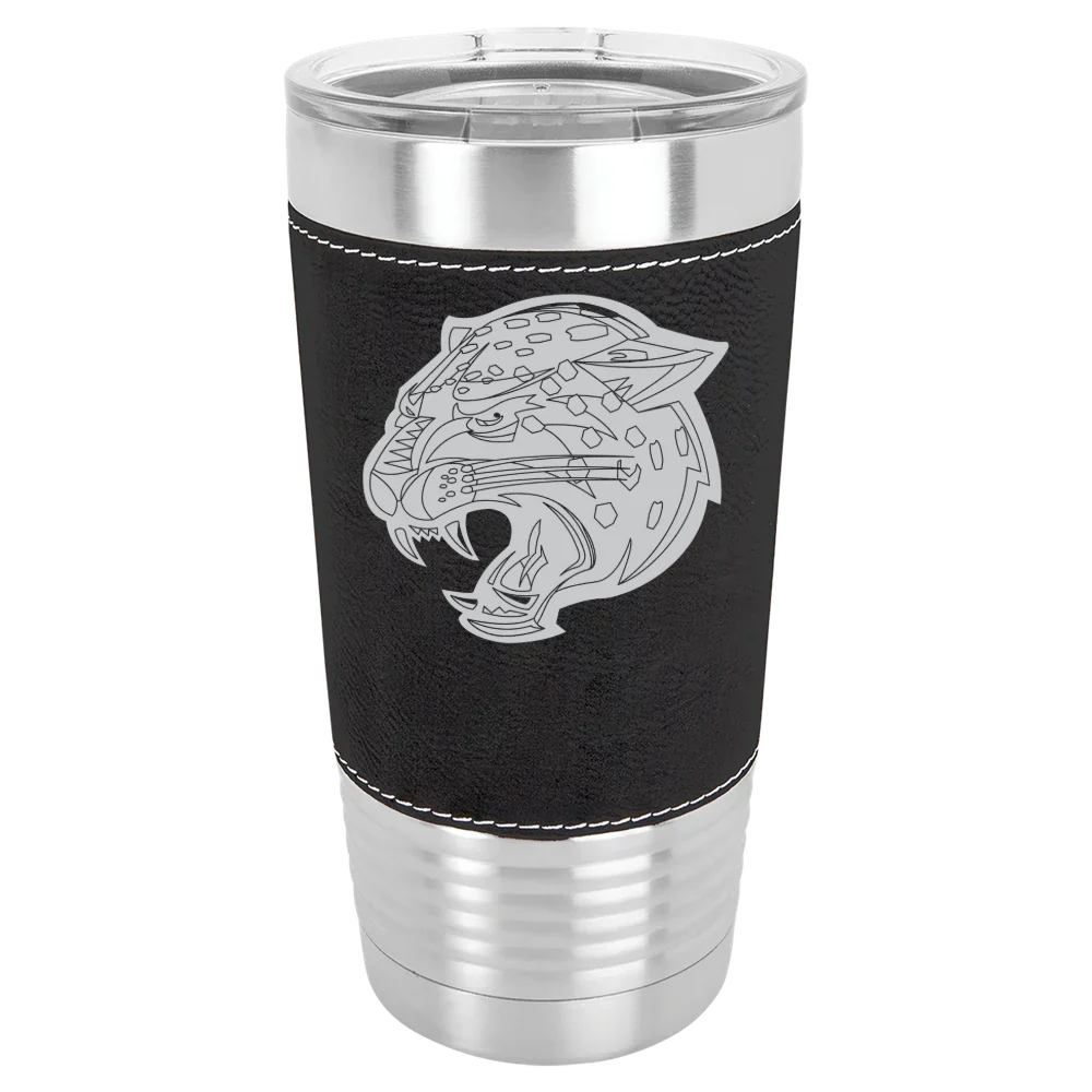 Indiana University Indianapolis Polar Camel 20 oz. Leatherette Grip Tumbler with Standard Lid
