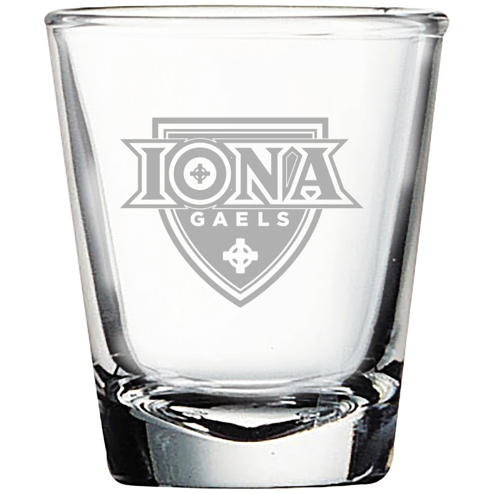 Iona University Polar Camel 1.7 oz. Shot Glass