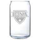 Iona University Polar Camel 16 oz. Can Glass