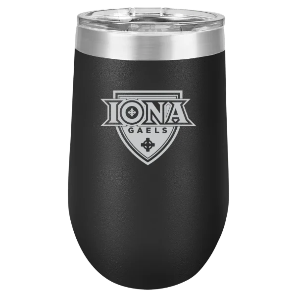 Iona University Polar Camel 16 oz. Stemless Wine Tumbler