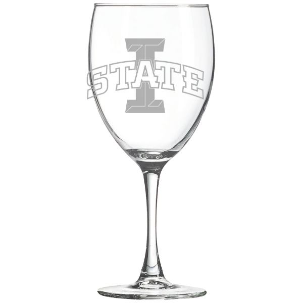 Iowa State University Polar Camel 10 1/2 oz. Wine Glass