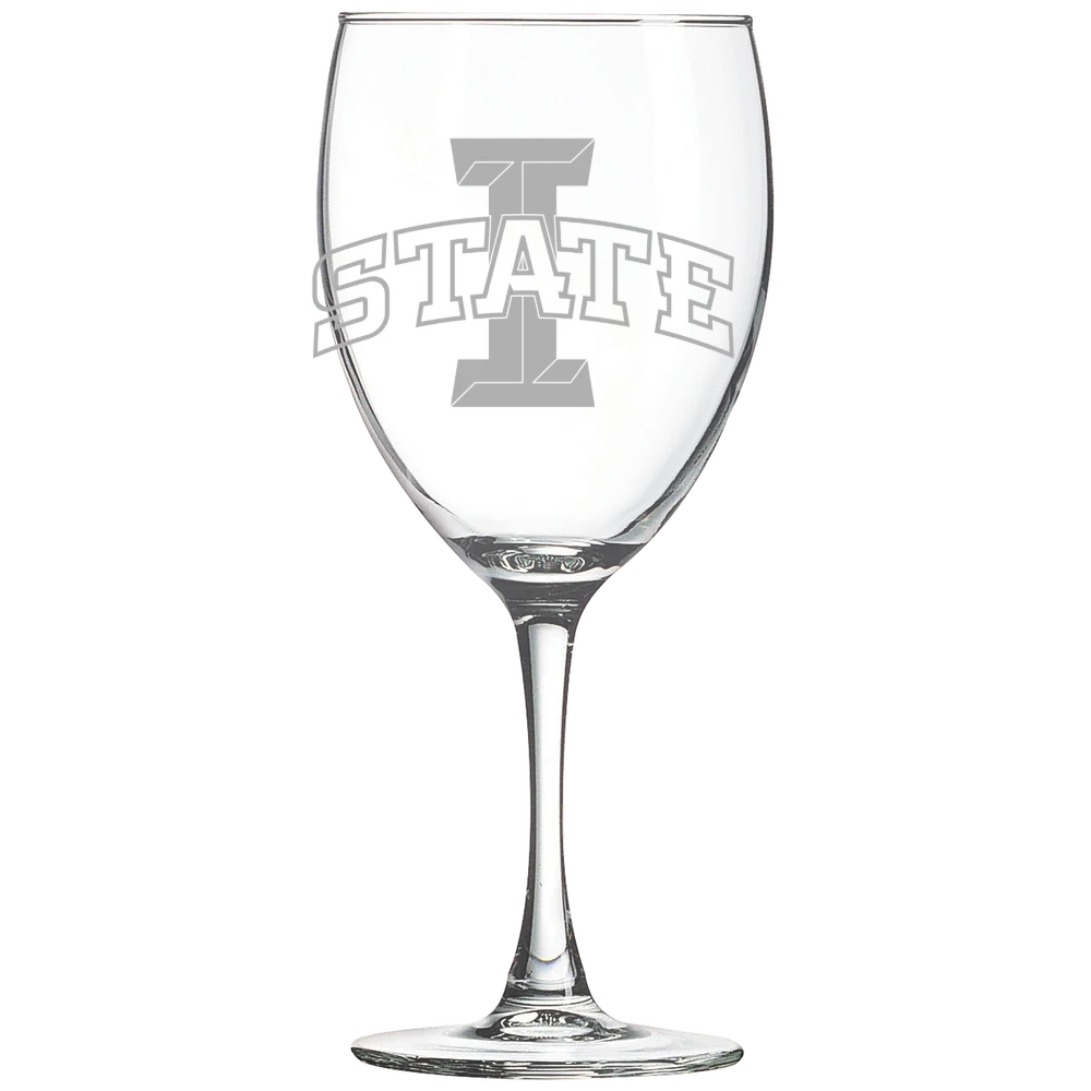 Iowa State University Polar Camel 10 1/2 oz. Wine Glass