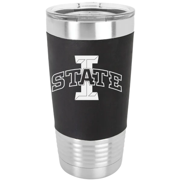 Iowa State University Polar Camel 20 oz. Silicone Grip Tumbler with Standard Lid