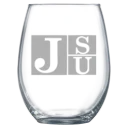 Jackson State University Polar Camel 15 oz. Stemless Wine Glass