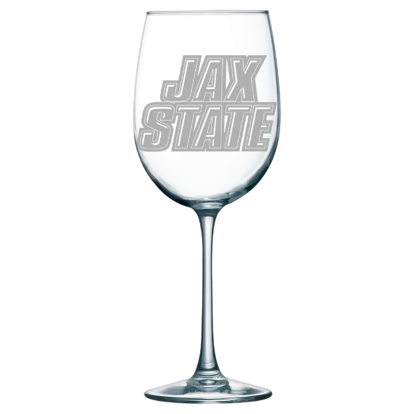 Jacksonville State University Polar Camel 19 oz. Wine Glass