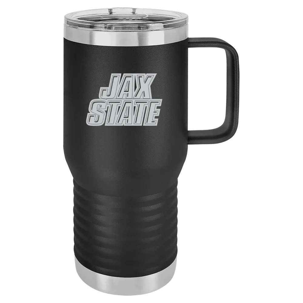 Jacksonville State University Polar Camel 20 oz. Travel Mug with Slider Lid