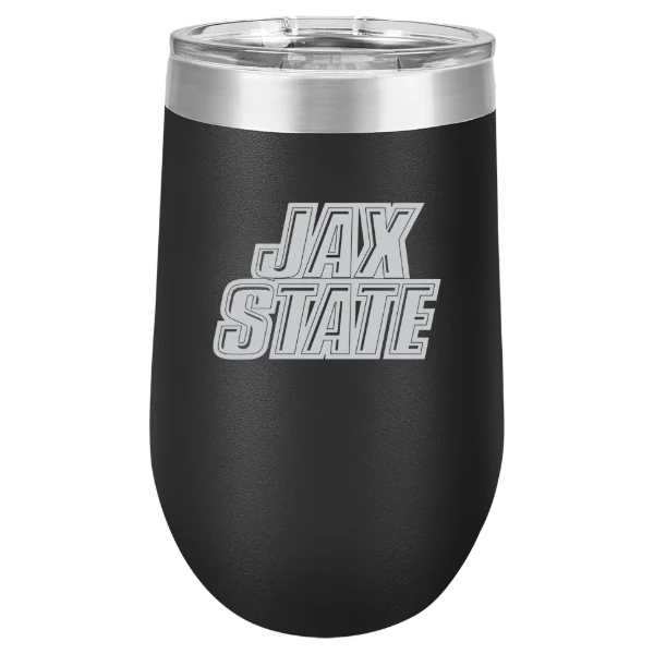 Jacksonville State University Polar Camel 16 oz. Stemless Wine Tumbler