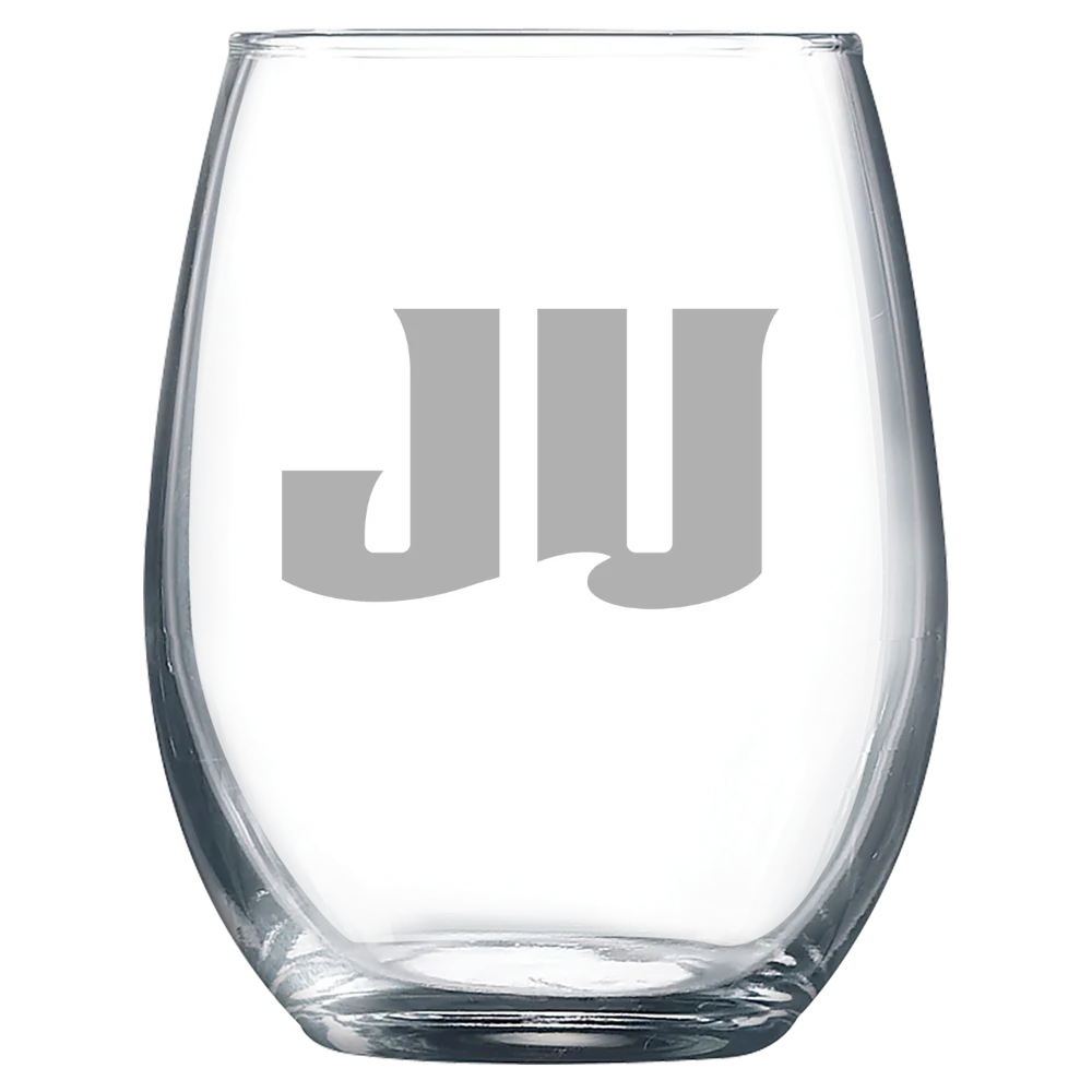 Jacksonville University Polar Camel 9 oz. Stemless Wine Glass