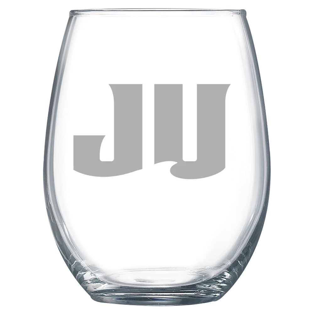 Jacksonville University Polar Camel 15 oz. Stemless Wine Glass