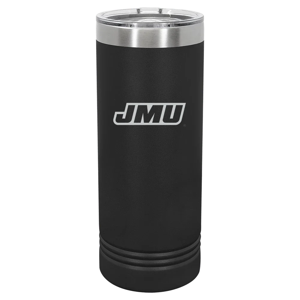 James Madison University Polar Camel 22 oz. Skinny Tumbler with Slider Lid