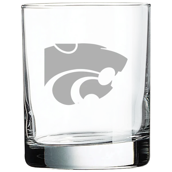 Kansas State University Polar Camel 10 1/2 oz. On The Rocks Glass