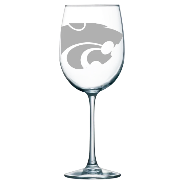 Kansas State University Polar Camel 19 oz. Wine Glass