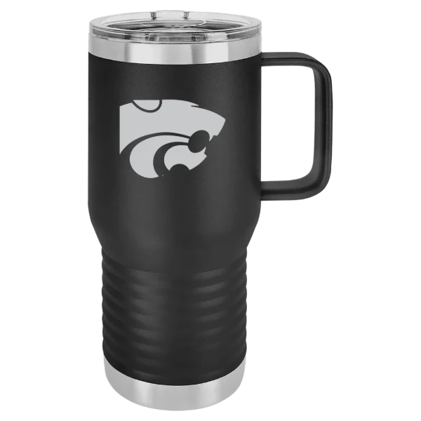 Kansas State University Polar Camel 20 oz. Travel Mug with Slider Lid