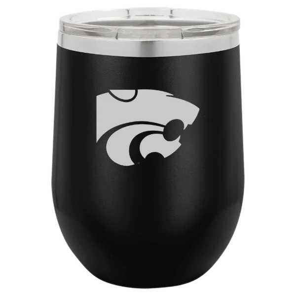Kansas State University Polar Camel 12 oz. Stemless Wine Tumbler