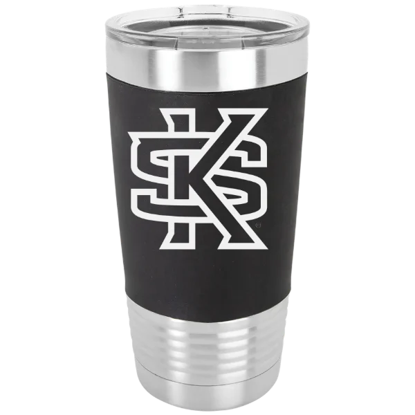 Kennesaw State University Polar Camel 20 oz. Silicone Grip Tumbler with Standard Lid