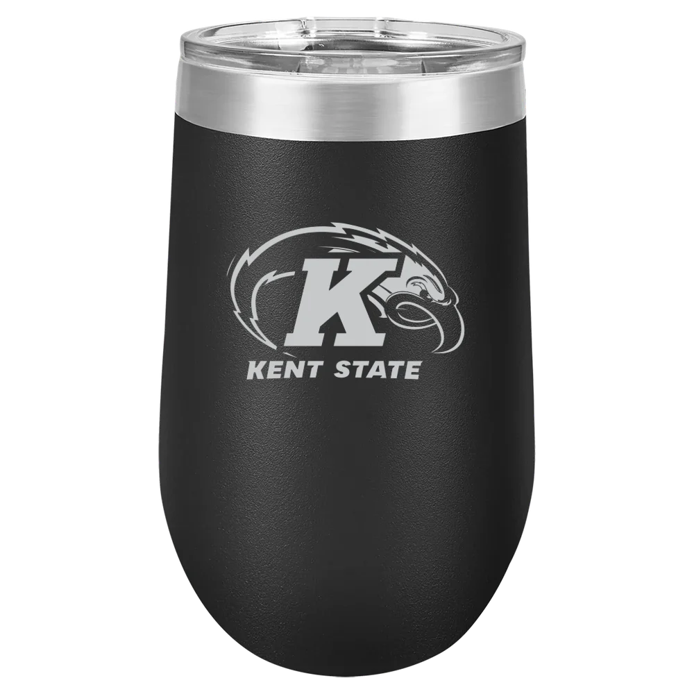 Kent State University Polar Camel 16 oz. Stemless Wine Tumbler