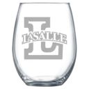La Salle University Polar Camel 15 oz. Stemless Wine Glass