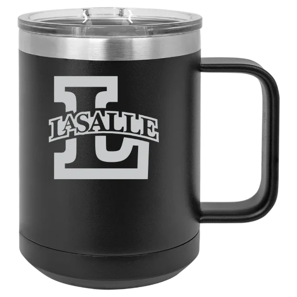La Salle University Polar Camel 15 oz. Mug with Slider Lid