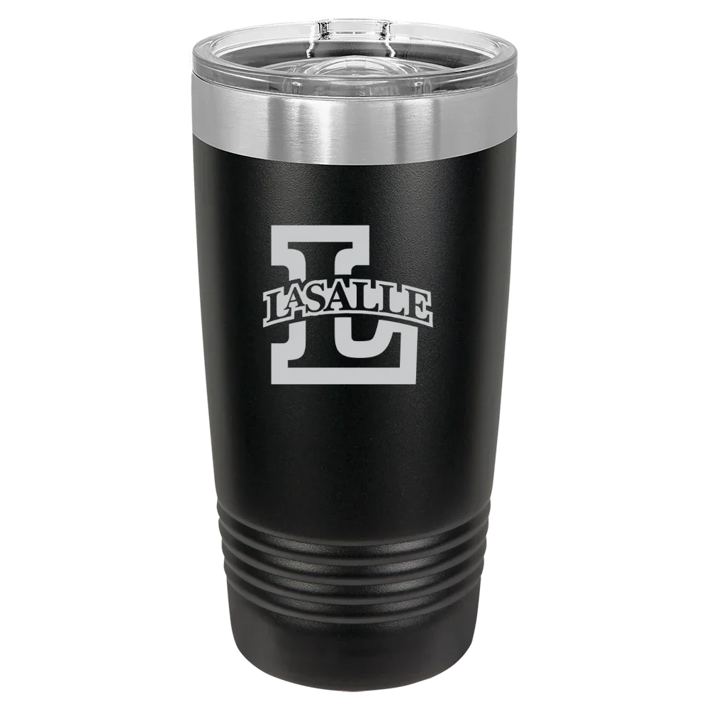 La Salle University Polar Camel 20 oz. Ringneck Tumbler with Slider Lid