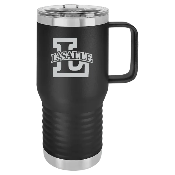 La Salle University Polar Camel 20 oz. Travel Mug with Slider Lid