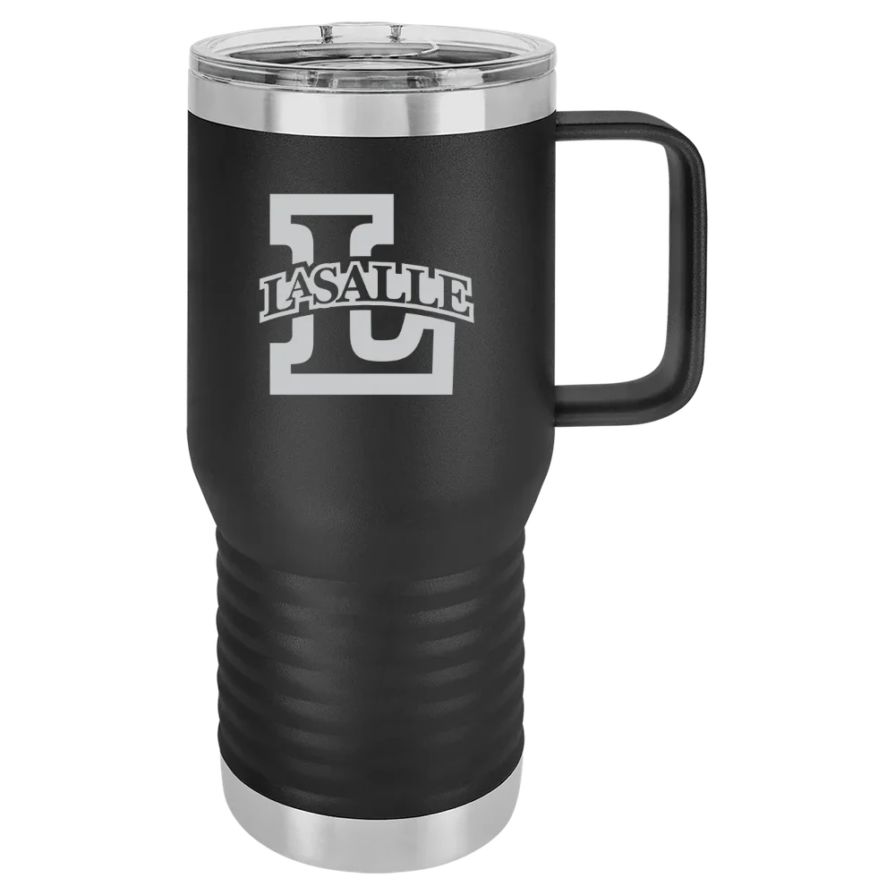 La Salle University Polar Camel 20 oz. Travel Mug with Slider Lid