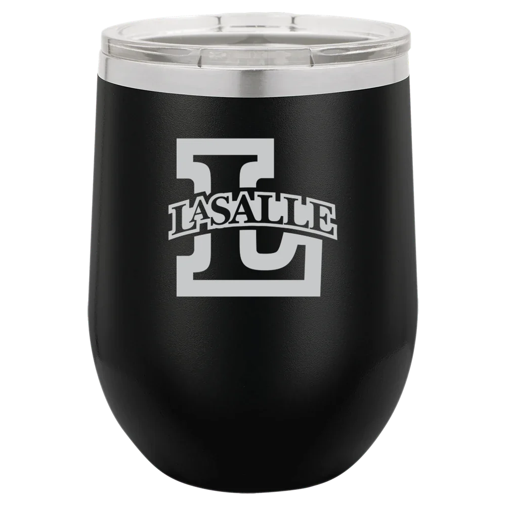La Salle University Polar Camel 12 oz. Stemless Wine Tumbler