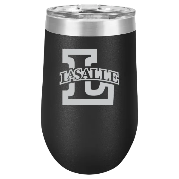 La Salle University Polar Camel 16 oz. Stemless Wine Tumbler