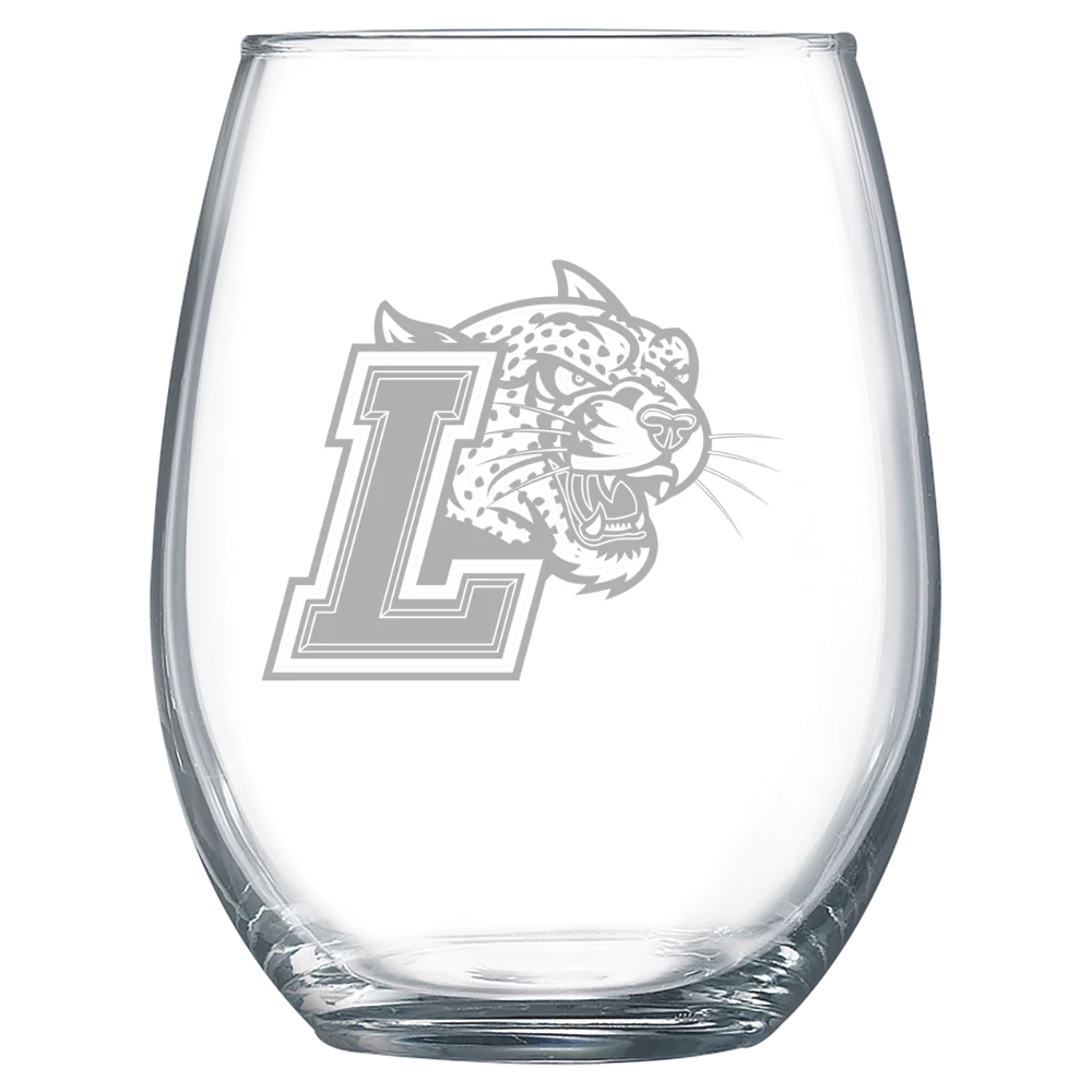 Lafayette College Polar Camel 15 oz. Stemless Wine Glass