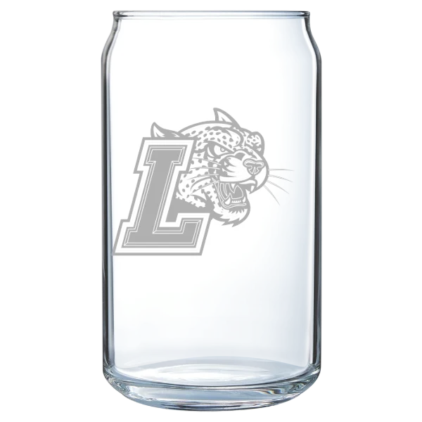 Lafayette College Polar Camel 16 oz. Can Glass