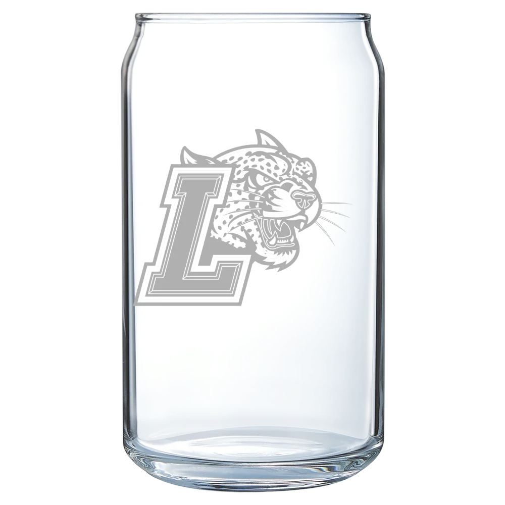 Lafayette College Polar Camel 16 oz. Can Glass