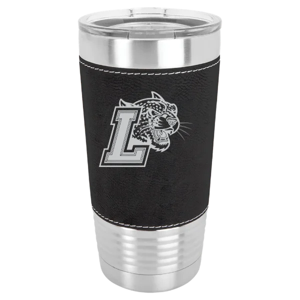 Lafayette College Polar Camel 20 oz. Leatherette Grip Tumbler with Standard Lid
