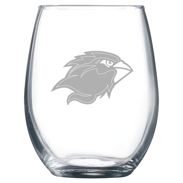 Lamar University Polar Camel 9 oz. Stemless Wine Glass