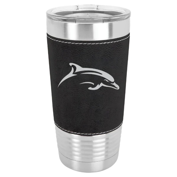 Le Moyne College Polar Camel 20 oz. Leatherette Grip Tumbler with Standard Lid