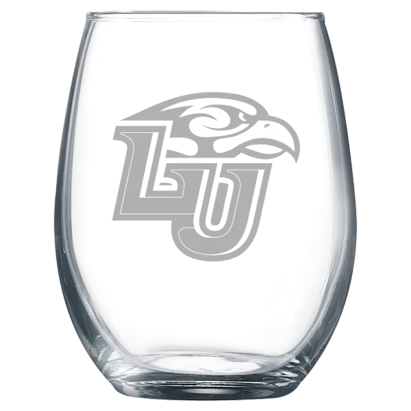 Liberty University Polar Camel 9 oz. Stemless Wine Glass