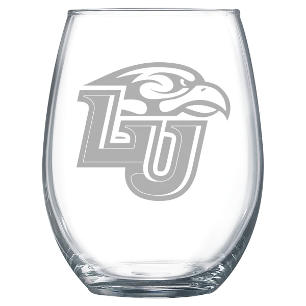 Liberty University Polar Camel 15 oz. Stemless Wine Glass