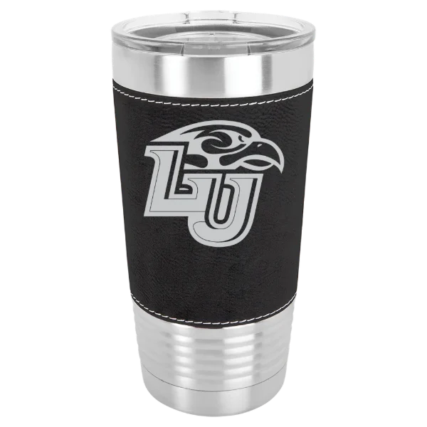 Liberty University Polar Camel 20 oz. Leatherette Grip Tumbler with Standard Lid