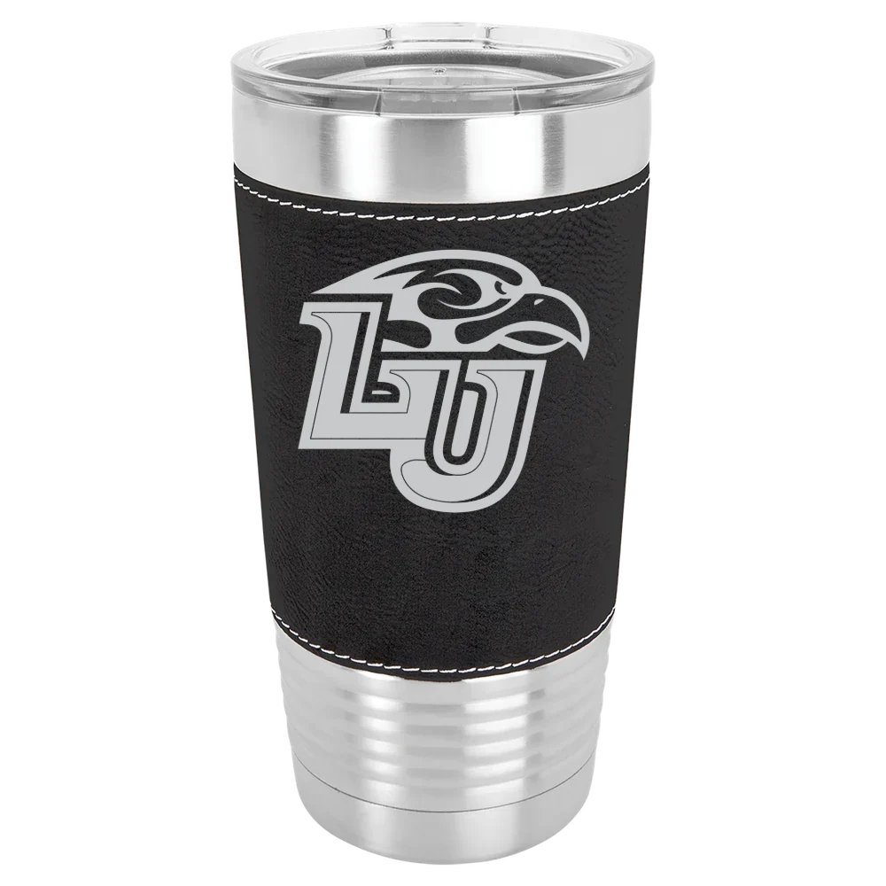 Liberty University Polar Camel 20 oz. Leatherette Grip Tumbler with Standard Lid