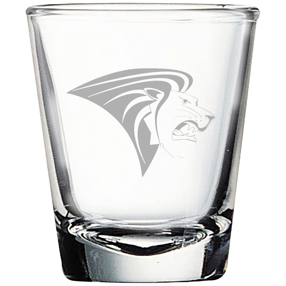 Lindenwood University Polar Camel 1.7 oz. Shot Glass
