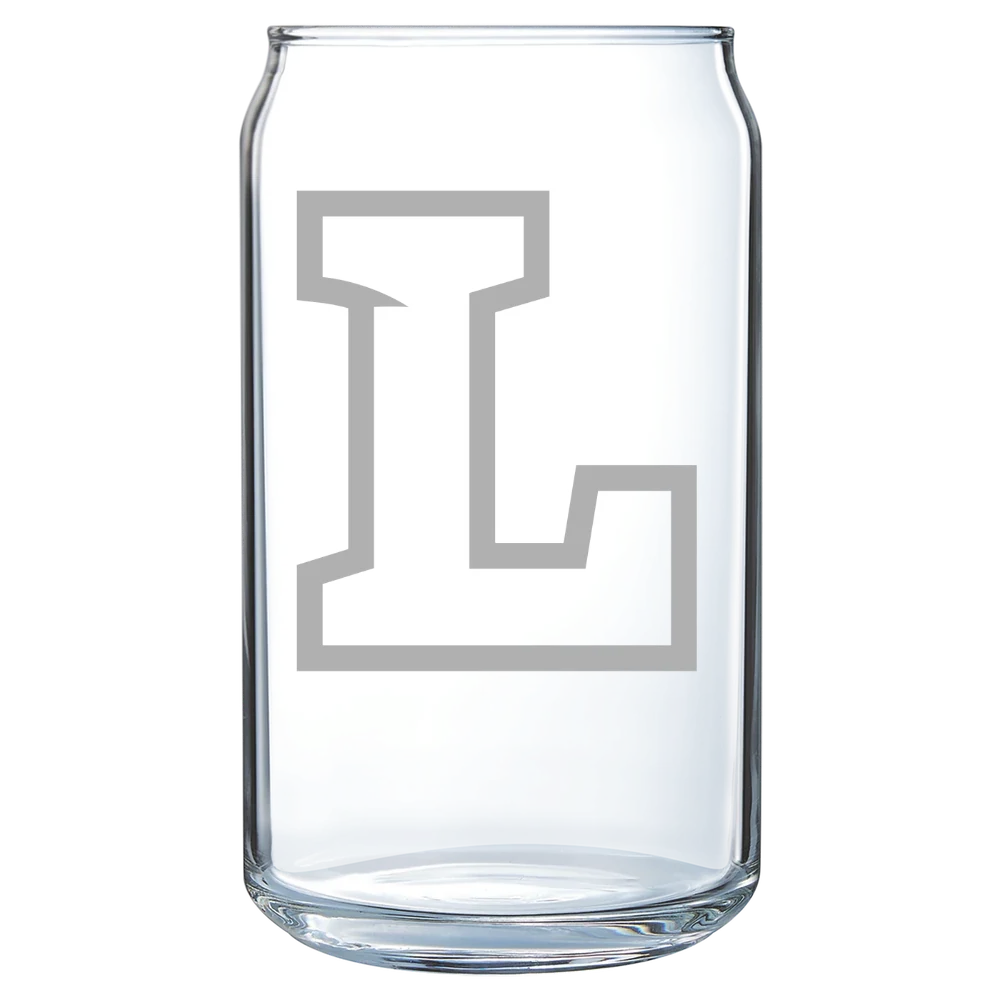 Lipscomb University Polar Camel 16 oz. Can Glass