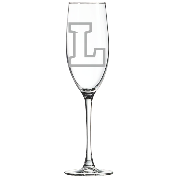 Lipscomb University Polar Camel 8 oz. Champagne Flute