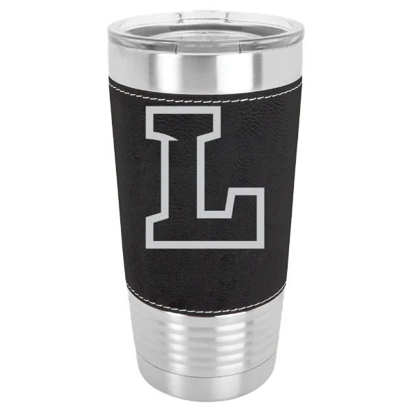 Lipscomb University Polar Camel 20 oz. Leatherette Grip Tumbler with Standard Lid
