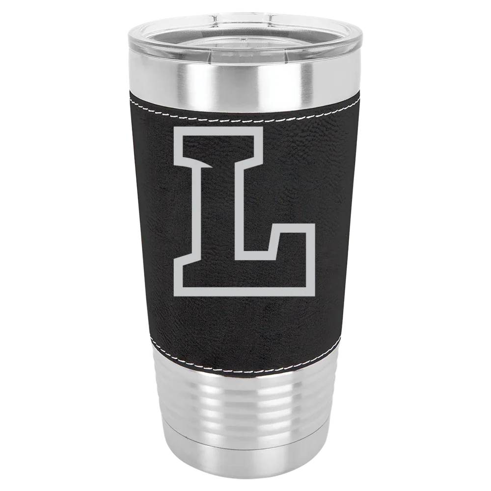 Lipscomb University Polar Camel 20 oz. Leatherette Grip Tumbler with Standard Lid